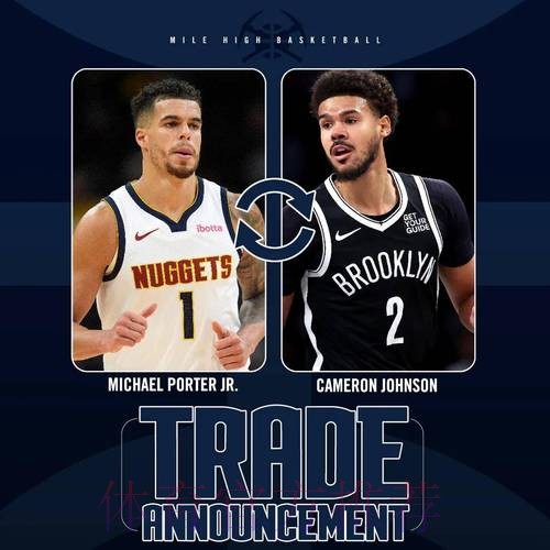 小波特26分 篮网力克公牛